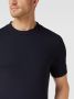 Drykorn T-shirt met geribde ronde hals model 'ANTON' - Thumbnail 4