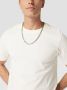 Drykorn T-shirt met geribde ronde hals model 'RAPHAEL' - Thumbnail 2
