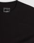Drykorn Geribbelde Ronde Hals T-Shirt Black Heren - Thumbnail 2