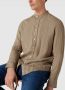 Drykorn Regular fit linnen overhemd met opstaande kraag model 'TAROK' - Thumbnail 3