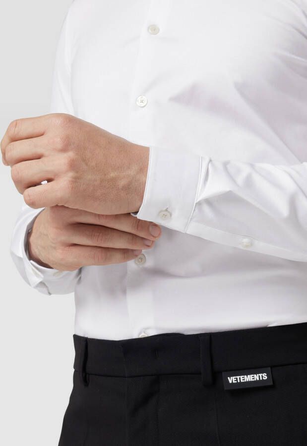 Drykorn Slim fit zakelijk overhemd met kentkraag model 'ZED' - Foto 2
