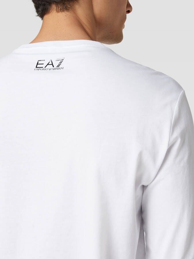 EA7 Emporio Armani Longsleeve met logoprint