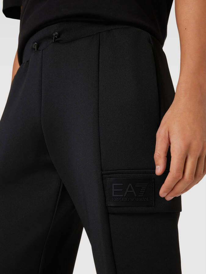 EA7 Emporio Armani Sweatpants met opgestikte zakken