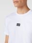 EA7 Emporio Armani T-shirt met labeldetail - Thumbnail 3