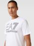 Emporio Armani EA7 Heren T-shirt Herfst Winter Collectie White Heren - Thumbnail 4
