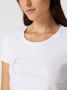Emporio Armani EA7 T-shirt met logo White Dames - Thumbnail 2