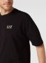 Emporio Armani EA7 Heren T-Shirt Lente Zomer Collectie Black Heren - Thumbnail 8