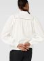 ESPRIT geweven blouse met open detail wit - Thumbnail 4