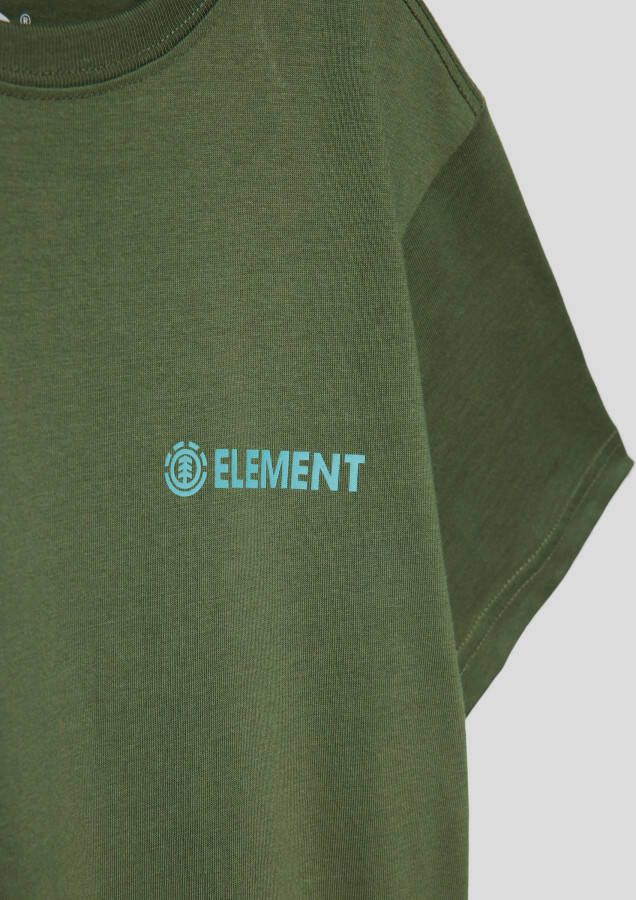 Element T-shirt met labelprint model 'BLAZIN'