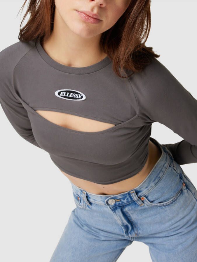 Ellesse Kort shirt met lange mouwen en cut-out model 'LISSA' - Foto 2