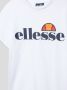 Ellesse T-shirt Malia wit Katoen Ronde hals Logo 140-146 - Thumbnail 1