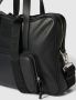 Emporio Armani Laptoptas met structuurmotief model 'Briefcase Clean Logo' - Thumbnail 2