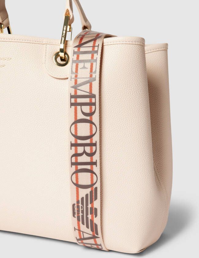 Emporio Armani Shopper met labeldetails model 'CERVO'