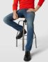 Emporio Armani Slim fit jeans met knoopsluiting model - Thumbnail 2