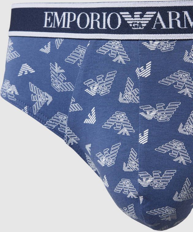 Emporio Armani Slip met labeldetail in een set van 3 stuks - Foto 3