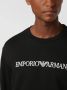 Emporio Armani Katoenen sweatshirt met logo opdruk Black Heren - Thumbnail 2
