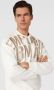 Emporio Armani Witte Dubbel Jersey Sweatshirt met Geborduurd Maxi Logo Lettering White Heren - Thumbnail 4