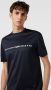 Emporio Armani T-shirt met labelstitching - Thumbnail 2