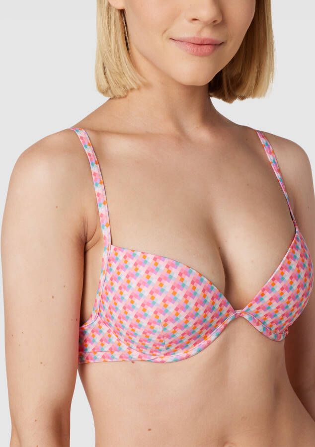Esprit Bikinibovenstukje met all-over motief - Foto 2