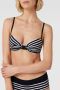 ESPRIT Women Beach voorgevormde beugel bikinitop zwart wit - Thumbnail 5