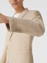 ESPRIT Men Casual slim fit colbert met linnen khaki beige - Thumbnail 3