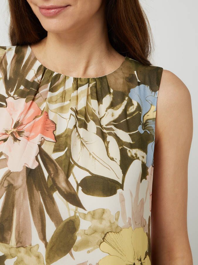 Esprit collection Maxi-jurk met bloemenmotief