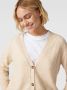 Esprit Vest met knopen voor vrouwen Beige Dames - Thumbnail 3
