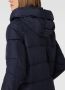 ESPRIT gewatteerde winterjas van gerecycled polyester donkerblauw - Thumbnail 2