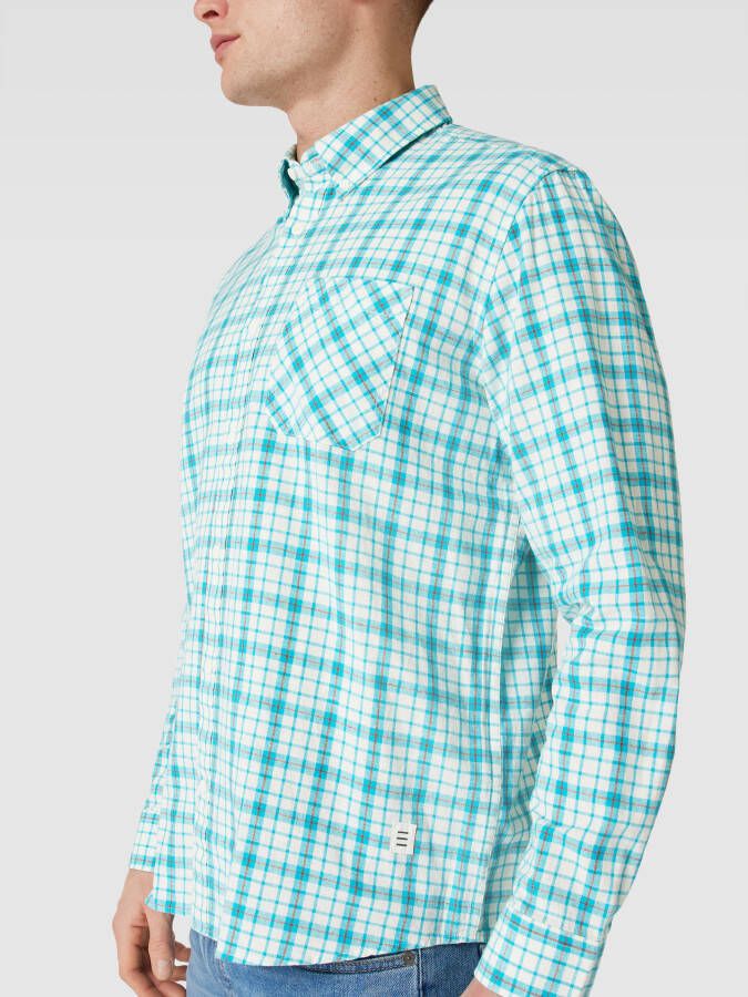 Esprit Regular fit vrijetijdsoverhemd met glencheck-motief - Foto 2