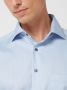 Eterna business overhemd Comfort Fit wijde fit lichtblauw geprint katoen - Thumbnail 4