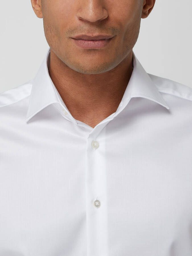Eterna Zakelijk regular fit overhemd van twill