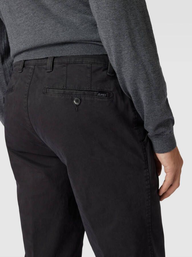 Eurex By Brax Straight leg broek met achterzakken model 'JIM' - Foto 2