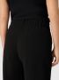 EVOKED VILA cropped straight fit pantalon VILOAN van gerecycled polyester zwart - Thumbnail 4