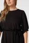 Evoked Vila Knielange PLUS SIZE jurk met ronde hals model 'DIANAN' - Thumbnail 3