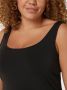 Evoked Vila PLUS SIZE tanktop met ronde hals model 'Jenni' - Thumbnail 4