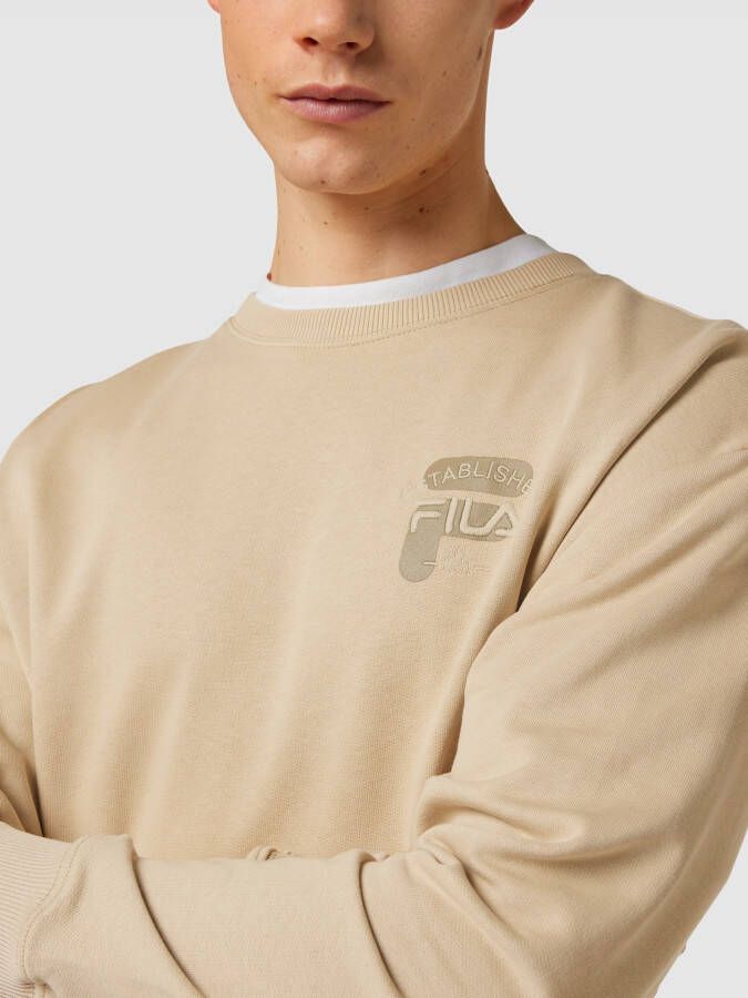 Fila Oversized sweatshirt met ronde hals model 'BABEN' - Foto 2