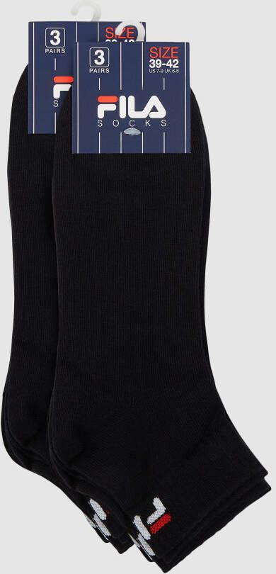 Fila Korte sokken met ingebreid logo (6 paar) - Foto 3