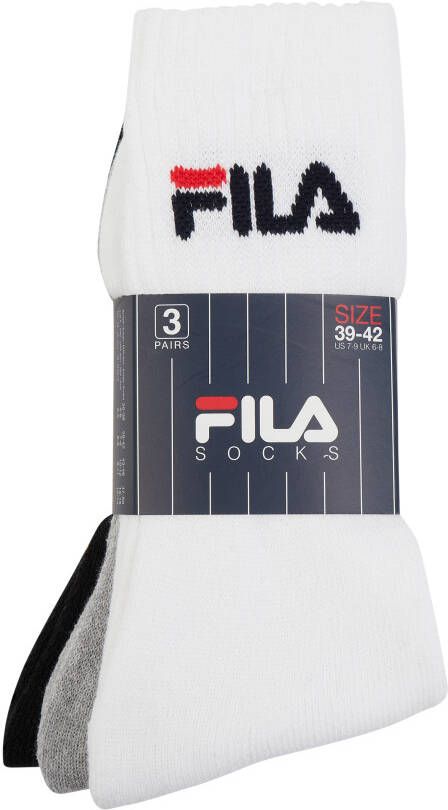 Fila Sokken met stretch set van 3 paar