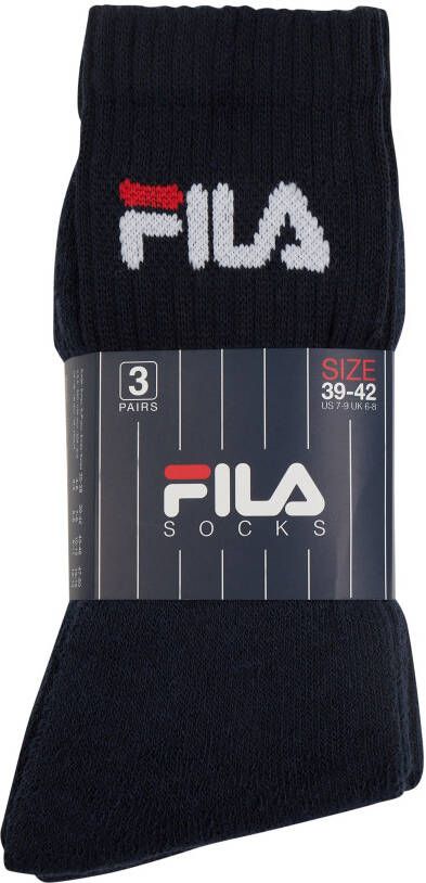 Fila Sokken met stretch set van 3 paar