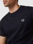 Fred Perry T-shirt met logostitching model 'RINGER' - Thumbnail 10