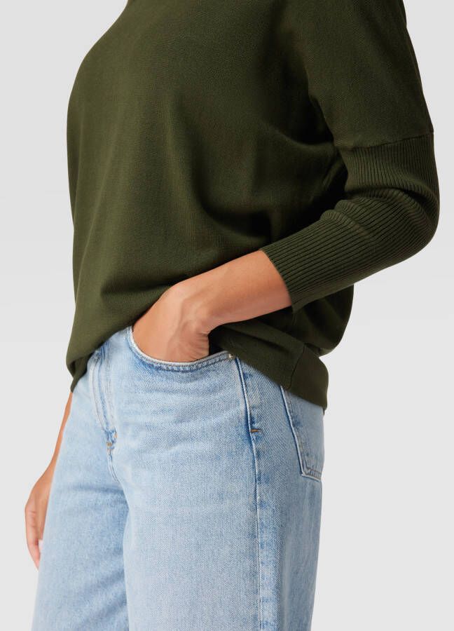 FREE QUENT Gebreide pullover met extra brede schouders model 'Jone