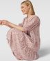 FREE QUENT Knielange jurk met pofmouwen model 'Adney' - Thumbnail 2
