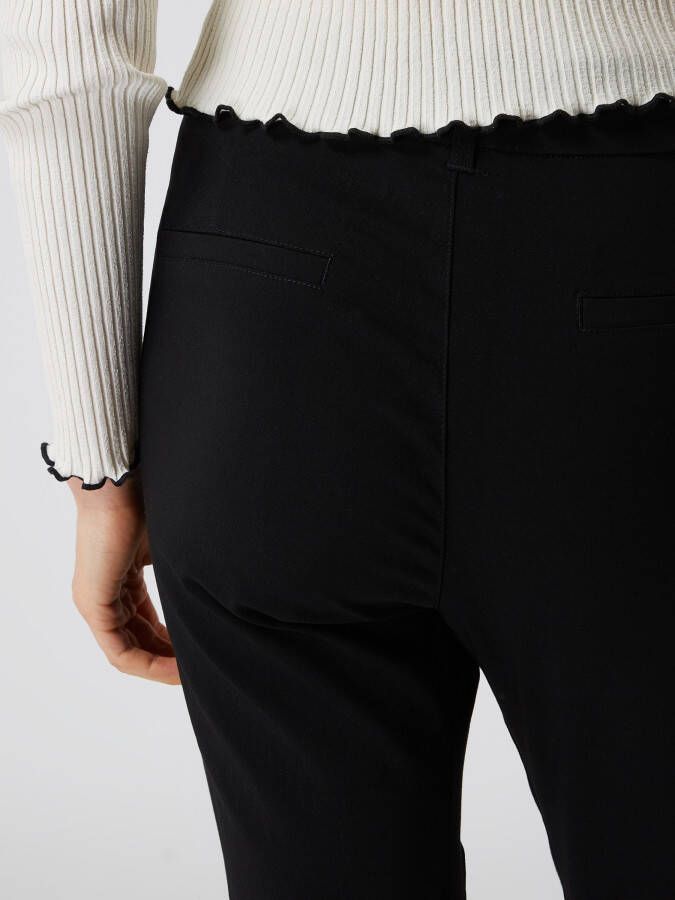 FREE QUENT Slim fit high waist broek van viscosemix model 'Jenny' - Foto 2