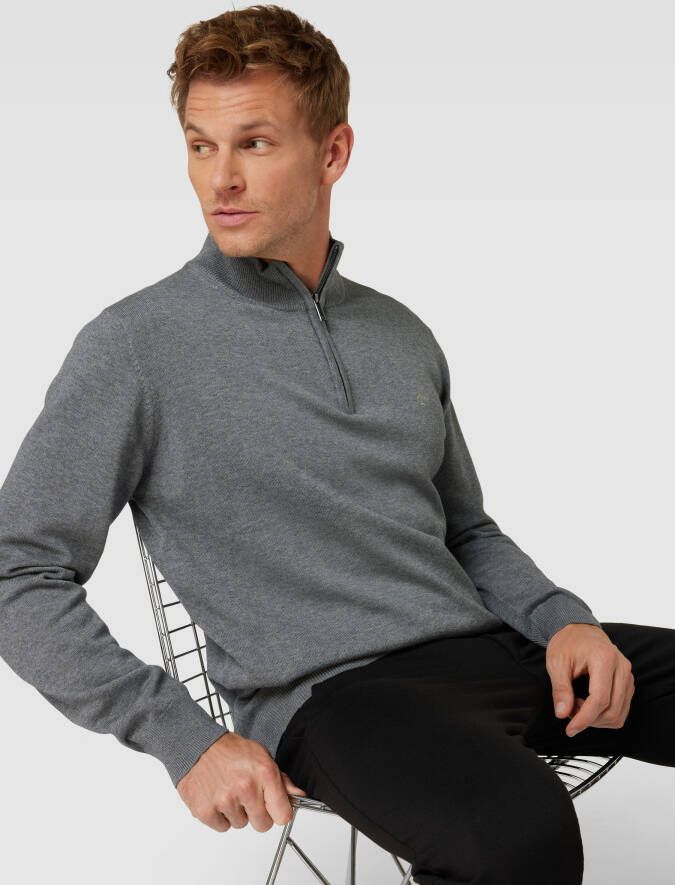 FYNCH-HATTON Schipperstrui met labelstitching