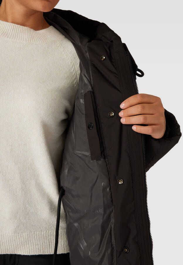 G-Star Raw Gewatteerde lange jas met capuchon model 'Whistler'