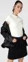 G-Star RAW Cropped T-Shirt Ultra Slim Grijs Dames - Thumbnail 3