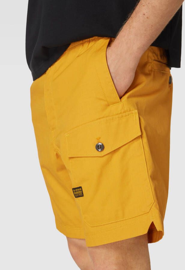 G-Star Raw Korte broek met labeldetails