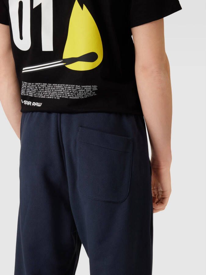 G-Star Raw Loose fit sweatpants met labeldetail model 'Essential'