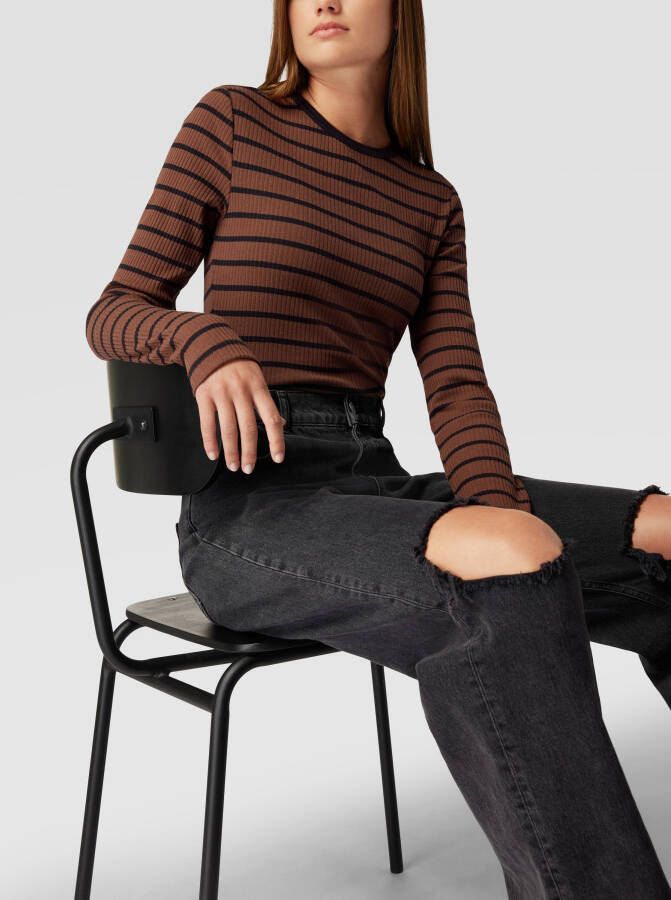 G-Star Raw Shirt met lange mouwen met streepmotief