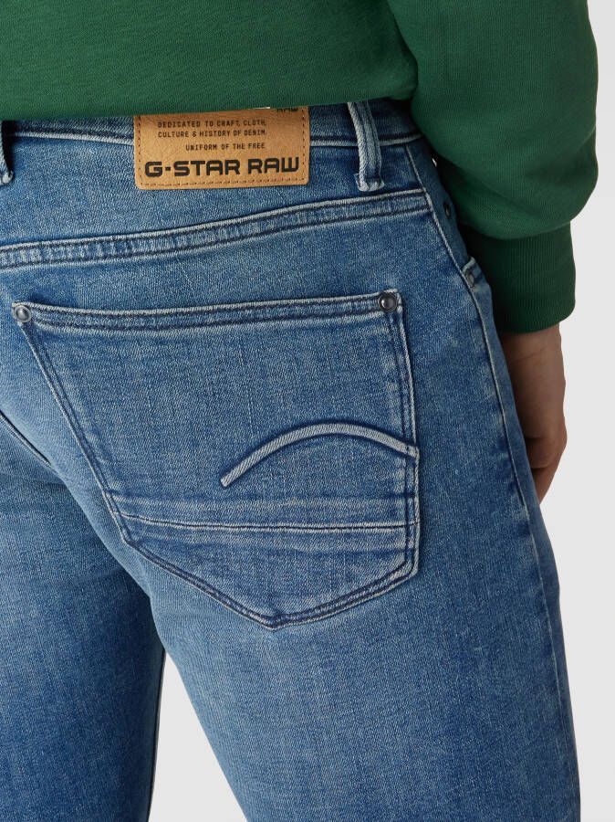 G-Star Raw Skinny fit jeans met steekzakken model 'Revend'